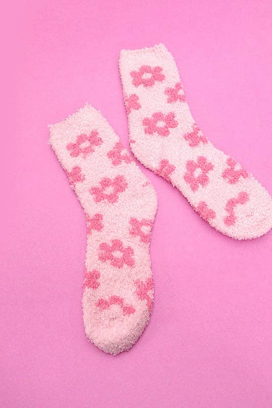 PLUSH DAISY SOCKS