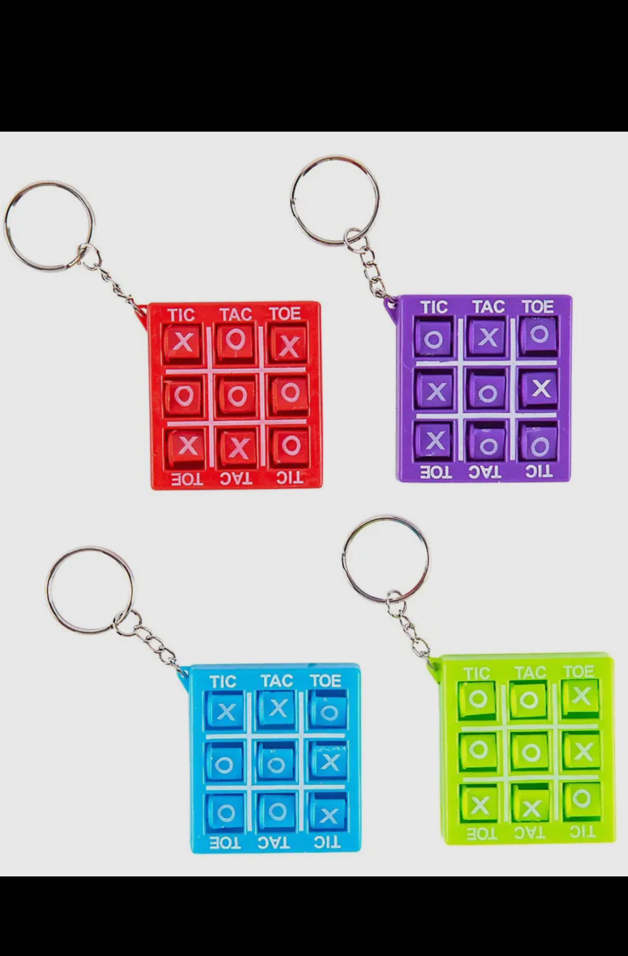 Tic-Tac-Toe Keychain
