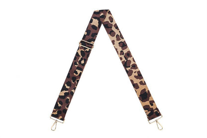 Animal Print Guitar Style Handbag Strap