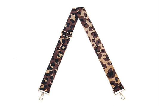 Animal Print Guitar Style Handbag Strap