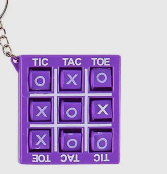 Tic-Tac-Toe Keychain