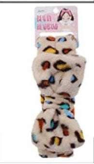 Leopard Print Shower Headwrap