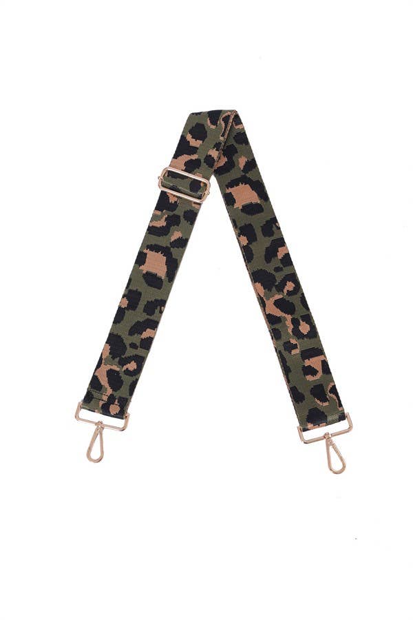 Animal Print Guitar Style Handbag Strap