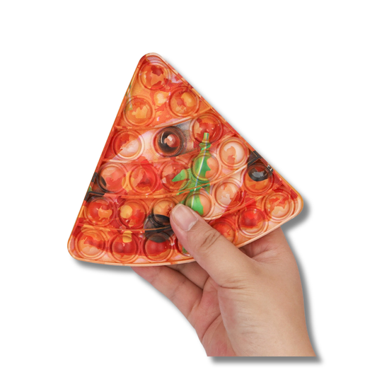 Pizza Pop It Stress Relief Fidget Kids Toy